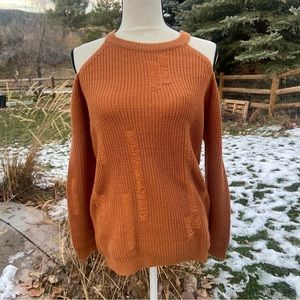 Stitch Fix PnA.K brand open shoulder sweater